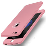 Luxury 360 Degree Soft TPU Silicon Case For iPhone 6s 7 8 Plus X Cases  Silicone Full Cover For IPhoneCase XS Coque