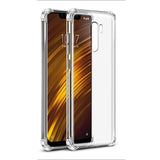 Airbag Anti-knock Transparent Phone Cases For Xiaomi Redmi Pocophone F1 A1 A2 5Plus Note 6 pro Note 5 6A 6 Soft Cases Fundas