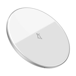 Baseus 15W Qi Fast Wireless Charger Pad For Pods Pods Pro Glass Panel Thin Visible Wireless Phone Charger For iPhone11 X Xs Max