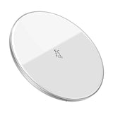 Baseus 15W Qi Fast Wireless Charger Pad For Pods Pods Pro Glass Panel Thin Visible Wireless Phone Charger For iPhone11 X Xs Max