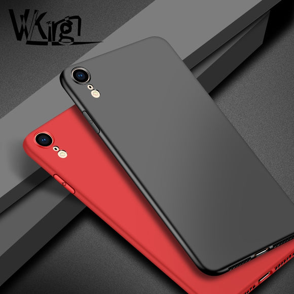 XR Phone cases For iphone XR Case Silicone TPU Soft Back For Apple XR Cover Ultra Thin Plain Simple Candy Colors Matte Coque