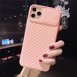 Lovebay Camera Protection Shockproof Phone Case For iPhone 11 Pro X XR XS Max 7 8 Plus Solid Color Soft TPU Silicone Back Cover