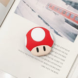 cute 3D cartoon silicone fold finger grip mobile phone holder case for iphone x xs 11 pro max 5 5s 6 8 7 cover expanding stand