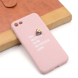 Cute Silicone Phone Cases Avocado Peach Orange Fruit Cactus For Phone 6 6s 8 Plus X XS Max Protection Safety Soft TPU Back Cover