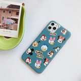 Hot Cartoon mouse Holder Ring Soft Silicone phone case for iphone 6plus 7 7plus 8 8plus X XS XR MAX 11 Pro Daisy back cover capa