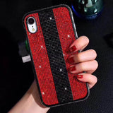 Luxury bling Glitter Plating soft silicon cover case for iphone 6 7 plus 8 X XS XR MAX all Diamond glitter back phone coque capa