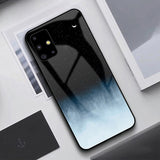 GFAITH Tempered Glass Case For Samsung Galaxy A50 Feather Print Cover For Samsung Galaxy A30 A71 S20 A40 S9 A70 A51 Case S8 S10