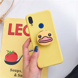 3D silicone cartoon phone holder case for iphone x xr xs max 6 7 8 plus 6s 5s se cute stand back cover coque fundas