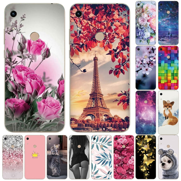 Soft case Honor 8A Case For huawei honor 8A Case Silicone TPU Cute Back Cover Phone Case On Huawei Honor 8A JAT-LX1 8 A Honor8A