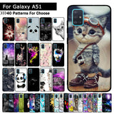 For Samsung Galaxy A51 Case 2019 NEW Fashion silicon Soft TPU Back Cover Coque For Samsung A51 A 51 Phone Cases A51