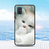 For Samsung Galaxy A51 Case 2019 NEW Fashion silicon Soft TPU Back Cover Coque For Samsung A51 A 51 Phone Cases A51