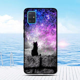 For Samsung Galaxy A51 Case 2019 NEW Fashion silicon Soft TPU Back Cover Coque For Samsung A51 A 51 Phone Cases A51