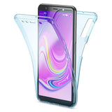 360 Çift Silikon Kılıf Için Huawei P30 P20 Pro P10 P9 P8 Lite 2017 P Akıllı Y5 Y6 Y7 Y9 2019 Mate 20 Onur 10 Lite 10i 8A Kapak