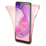 360 Çift Silikon Kılıf Için Huawei P30 P20 Pro P10 P9 P8 Lite 2017 P Akıllı Y5 Y6 Y7 Y9 2019 Mate 20 Onur 10 Lite 10i 8A Kapak