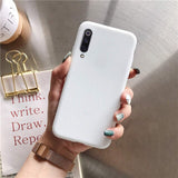 Katı şeker renk silikon kılıf için xiaomi mi 9 mi 9 se 9 lite pro ince tpu telefon arka kapak coque funda için xiaomi 9 xio mi 9 se