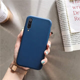 Katı şeker renk silikon kılıf için xiaomi mi 9 mi 9 se 9 lite pro ince tpu telefon arka kapak coque funda için xiaomi 9 xio mi 9 se