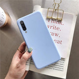 Katı şeker renk silikon kılıf için xiaomi mi 9 mi 9 se 9 lite pro ince tpu telefon arka kapak coque funda için xiaomi 9 xio mi 9 se