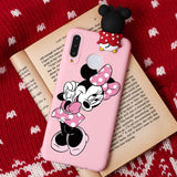 Silicon Cover For Huawei P40 Pro P30 P10 P20 Lite Y9 Y7 Y6 P Smart Z Plus 2019 Cartoon Doll TPU Capa Case For Huawei Honor 8X 9X