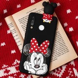 Silicon Cover For Huawei P40 Pro P30 P10 P20 Lite Y9 Y7 Y6 P Smart Z Plus 2019 Cartoon Doll TPU Capa Case For Huawei Honor 8X 9X