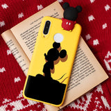 Silicon Cover For Huawei P40 Pro P30 P10 P20 Lite Y9 Y7 Y6 P Smart Z Plus 2019 Cartoon Doll TPU Capa Case For Huawei Honor 8X 9X